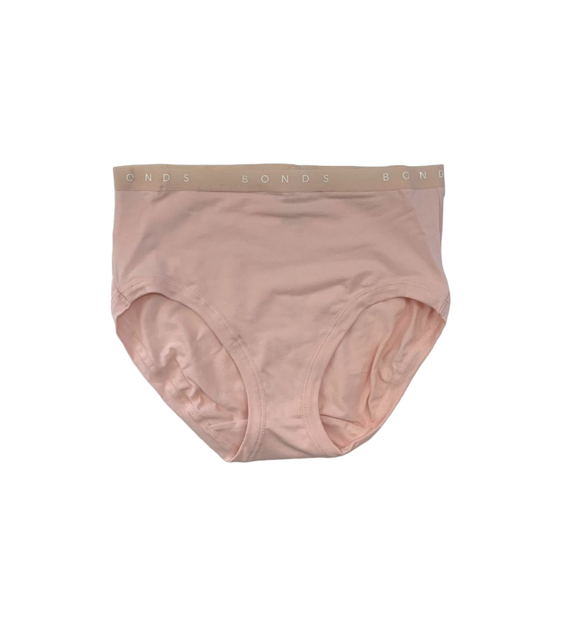 6 x Bonds Womens Cottontail Full Brief Underwear Black Nude Multi