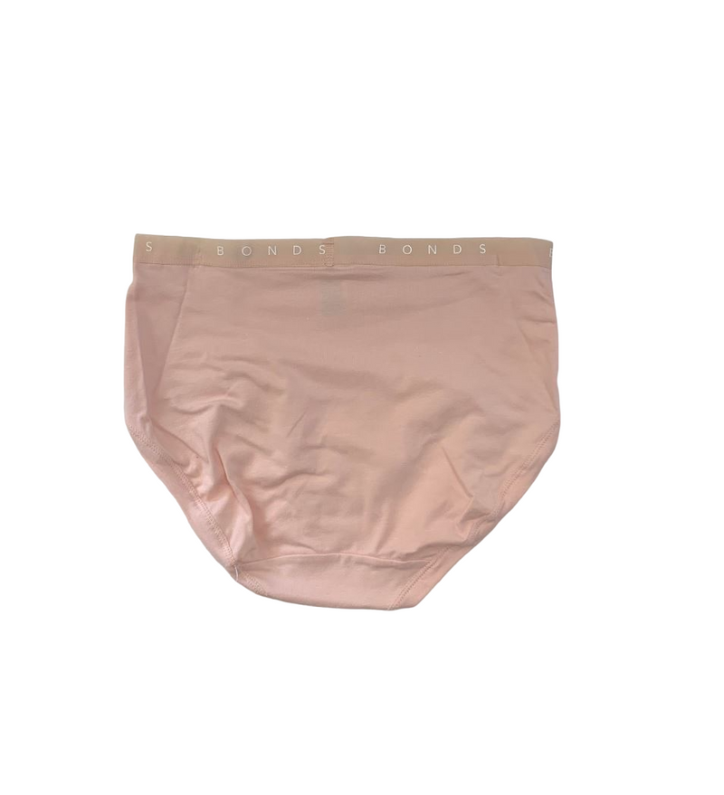 12 X Bonds Womens Cottontail Full Brief Underwear Black Nude Multi