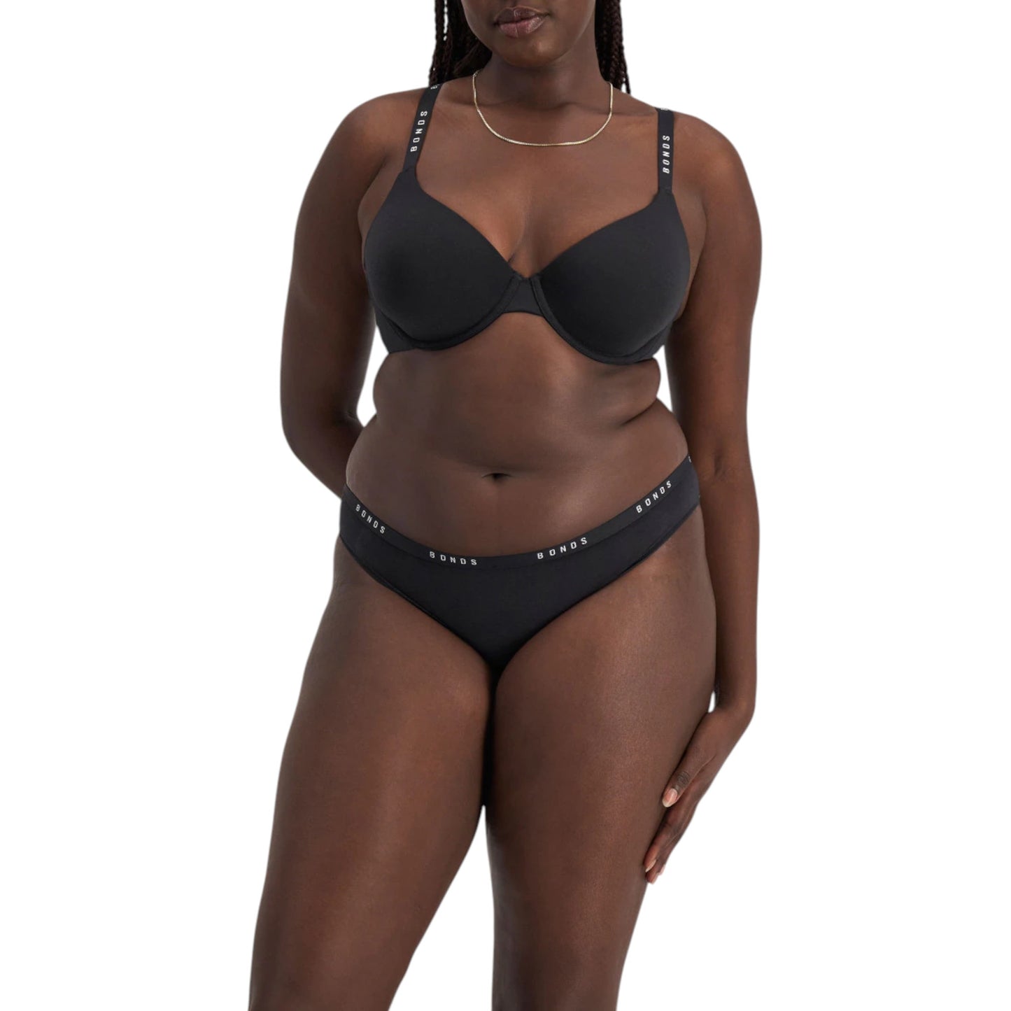 6 Pack Womens Bonds Originals Bikini Briefs Underwear Black