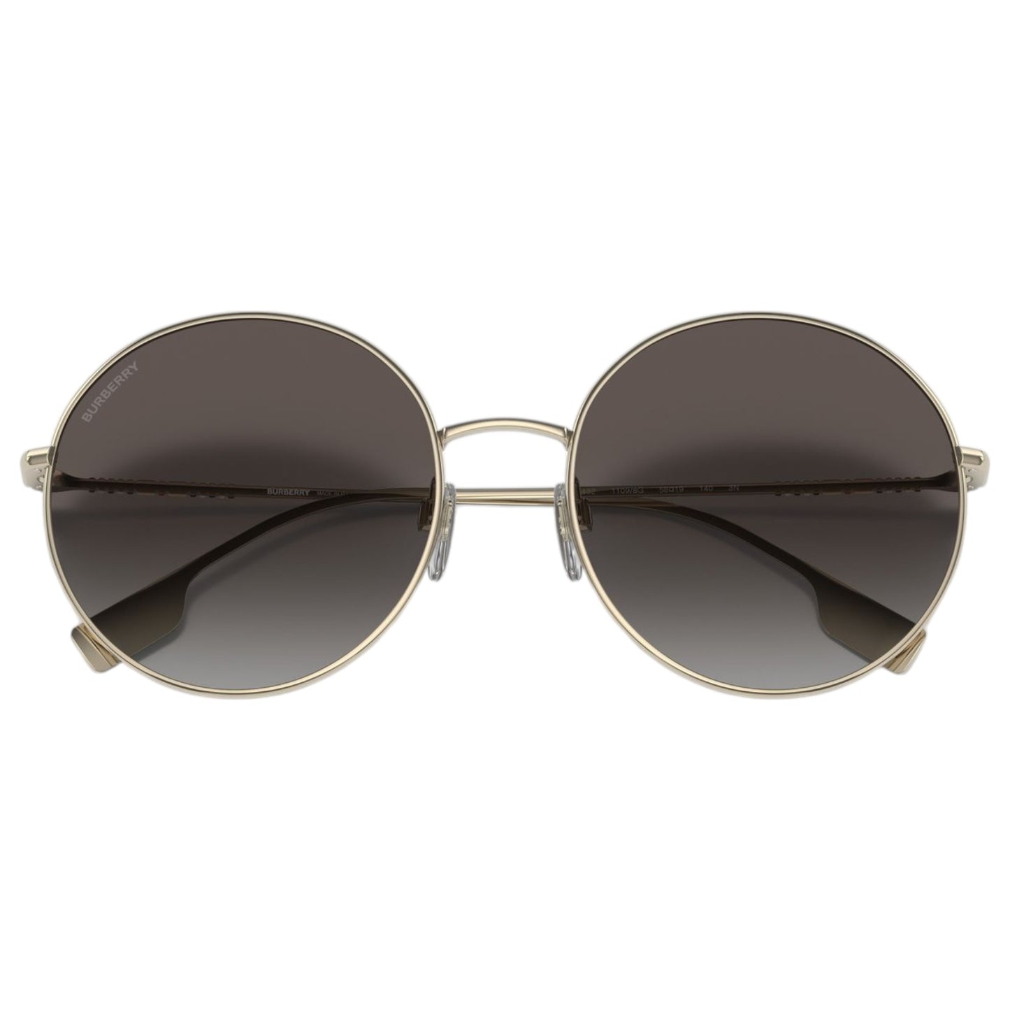 Womens Burberry Pippa BE3132 Sunglasses Light Gold/ Gradient Brown
