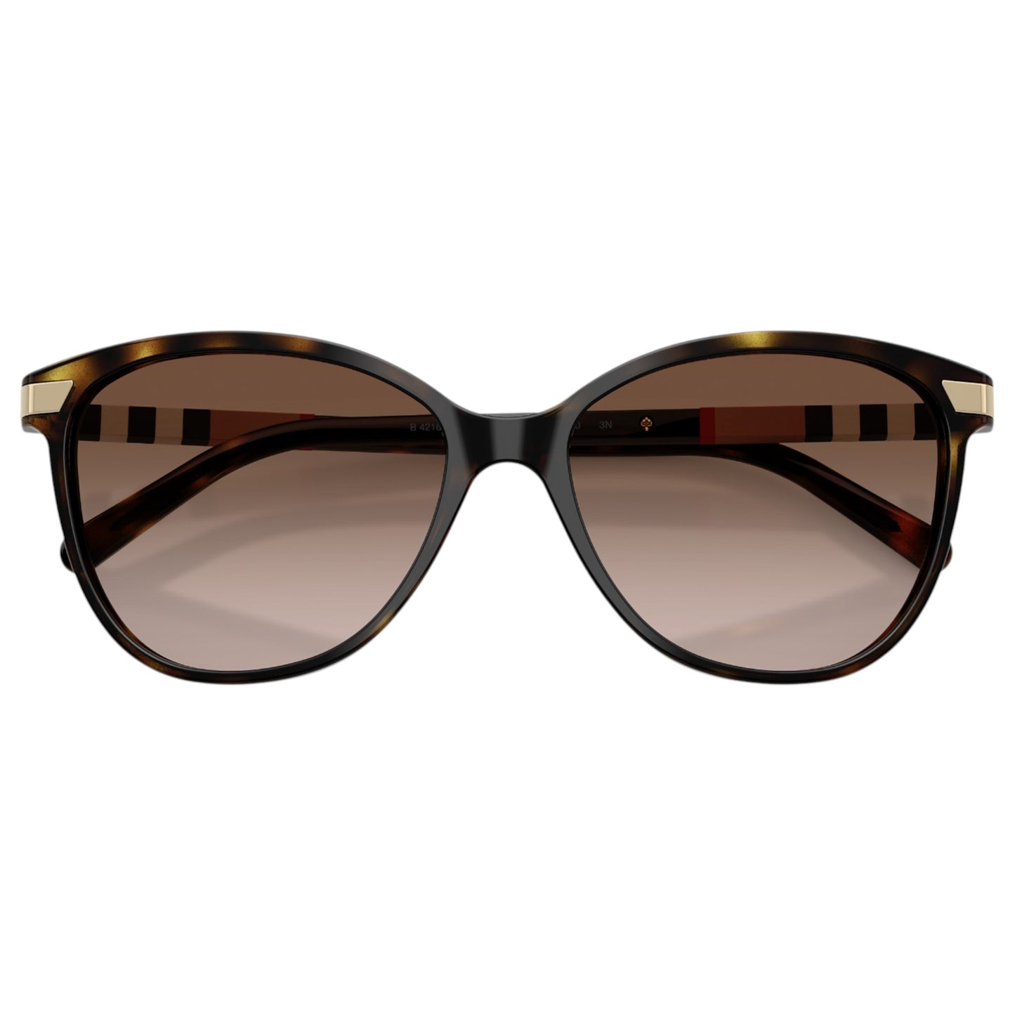 Womens Burberry BE4216 Sunglasses Dark Havana/Brown Gradient