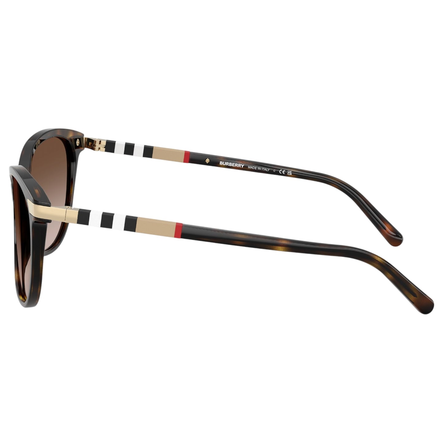 Womens Burberry BE4216 Sunglasses Dark Havana/Brown Gradient