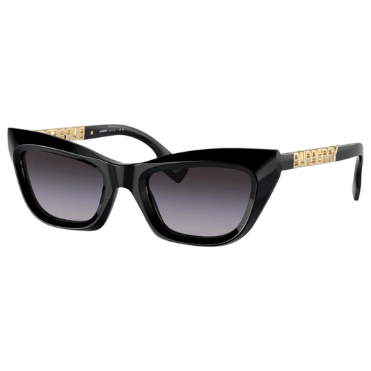 Womens Burberry BE4409 Sunglasses Black/Grey