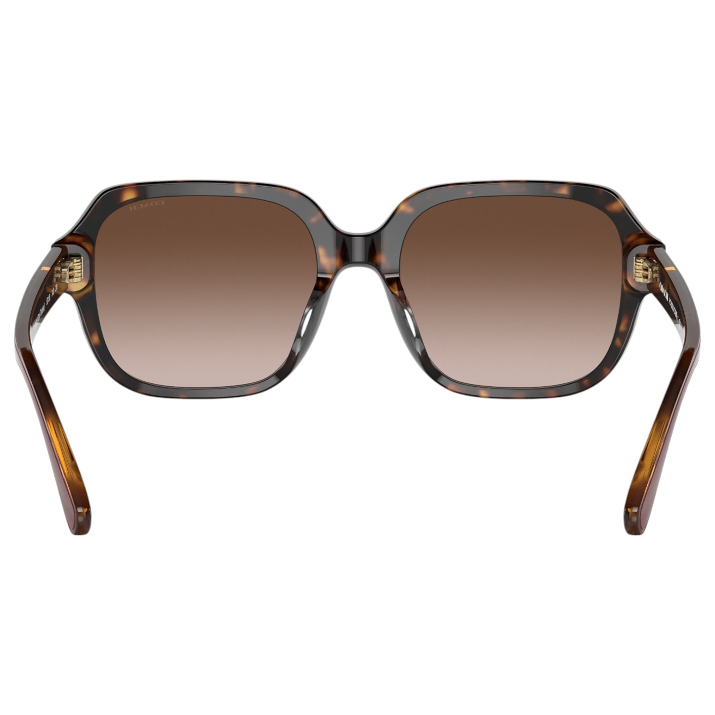 Womens Coach CH8335U Sunglasses Dark Tortoise/ Brown