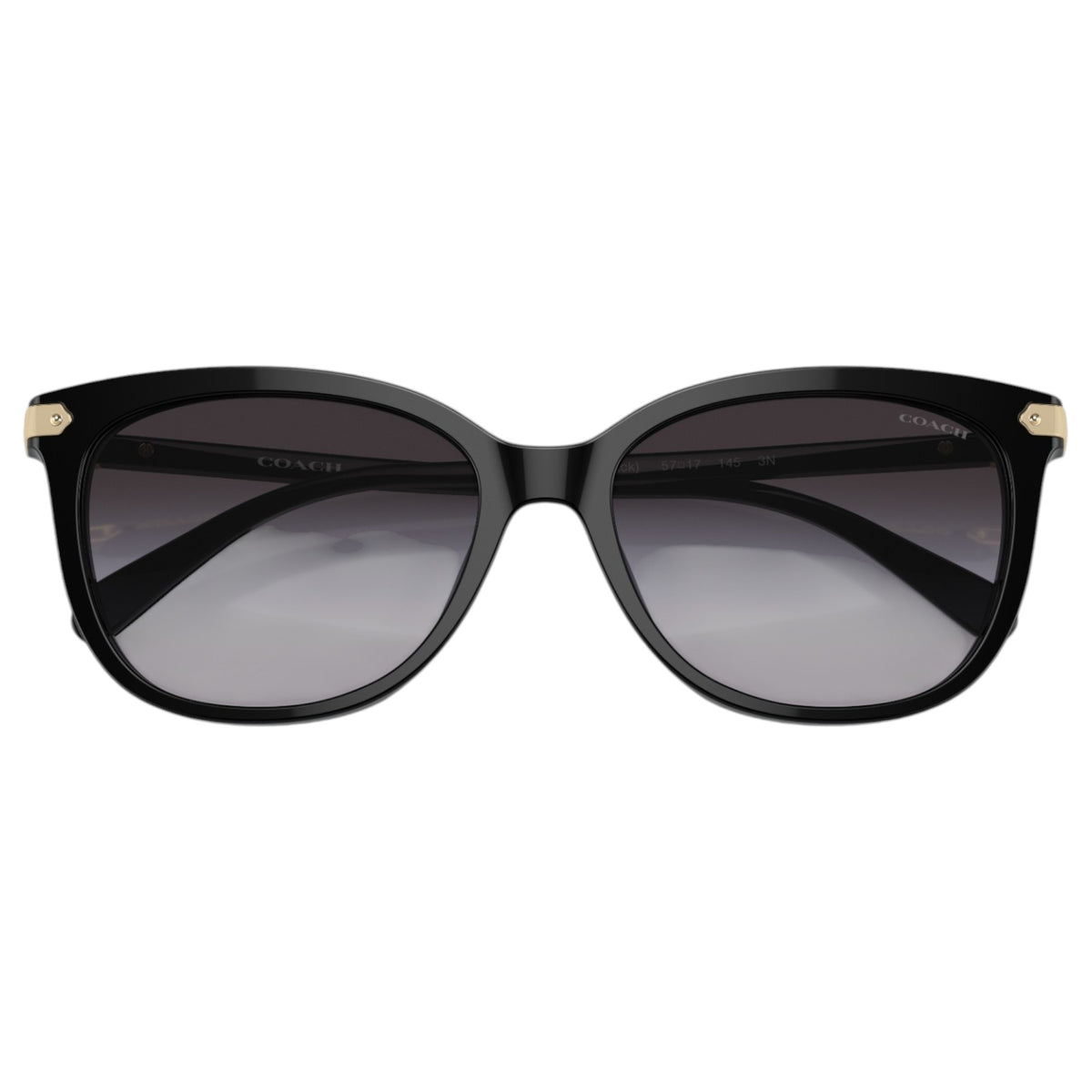 Womens Coach HC8378U Sunglasses Black/Grey