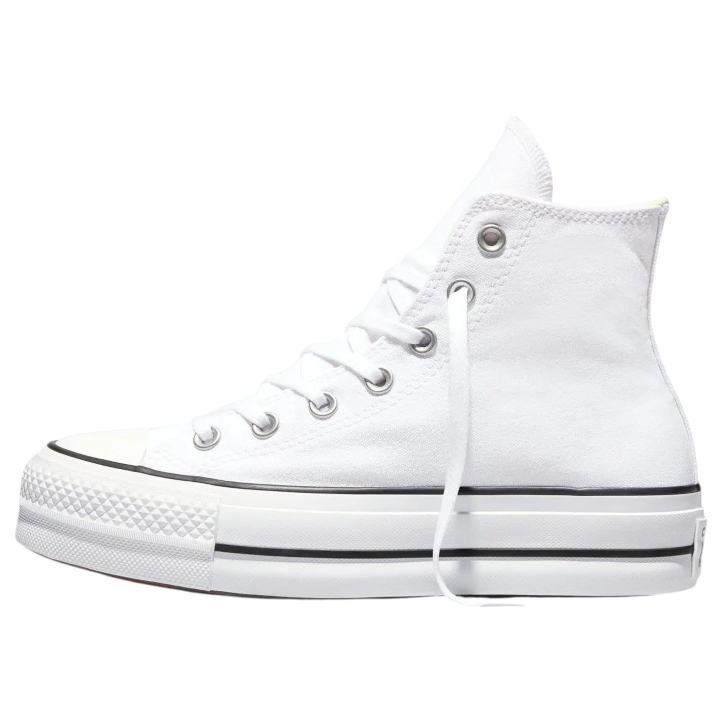 Womens Converse Chuck Taylor All Star Lift Canvas High Top Shoes White