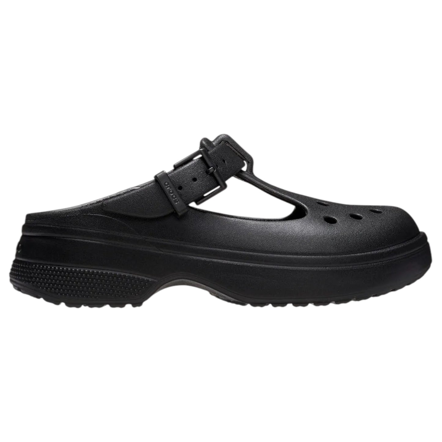 Womens Crocs Classic Mary Jane Clog Sandals Black