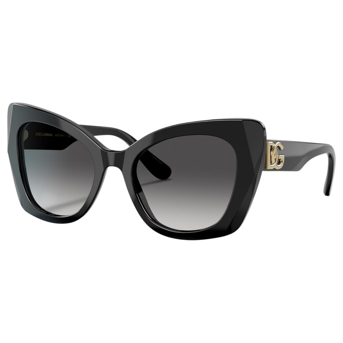 Womens Dolce & Gabbana DG4405 Sunglasses Black/ Grey Gradient