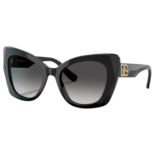 Womens Dolce & Gabbana DG4405 Sunglasses Black/ Grey Gradient