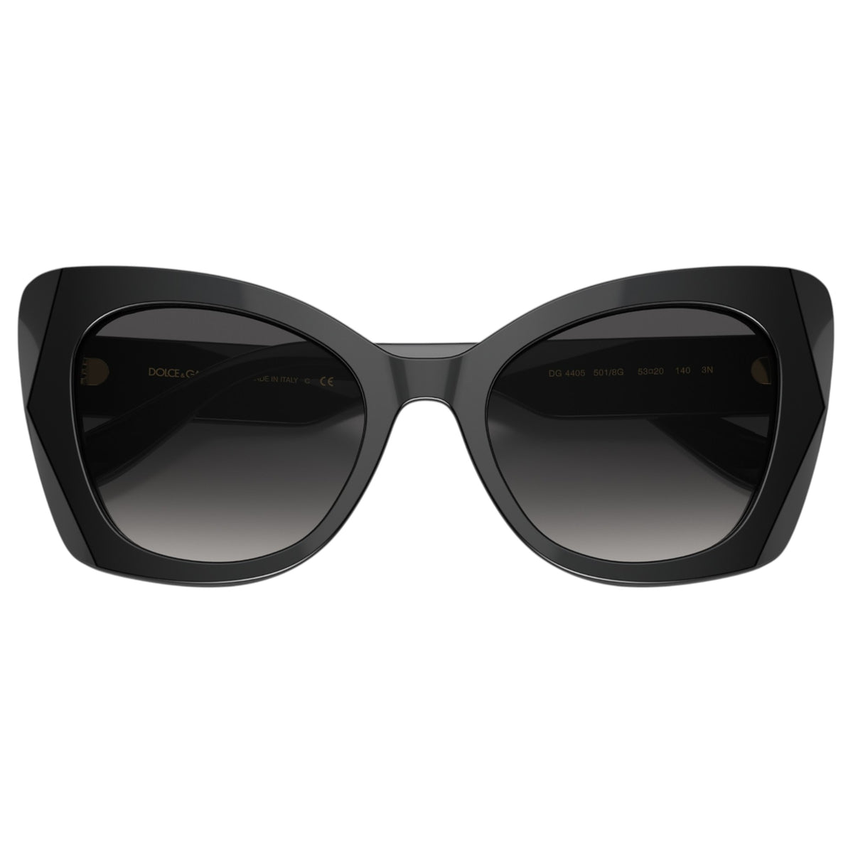 Womens Dolce & Gabbana DG4405 Sunglasses Black/ Grey Gradient
