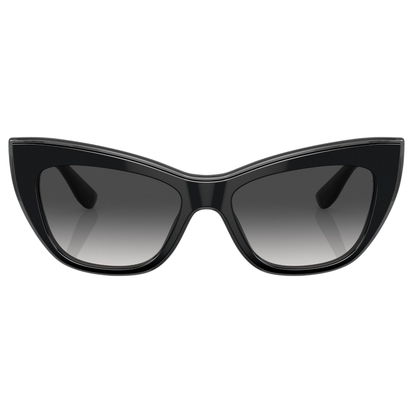 Womens Dolce & Gabbana DG4417 Sunglasses Black/ Transparent Grey
