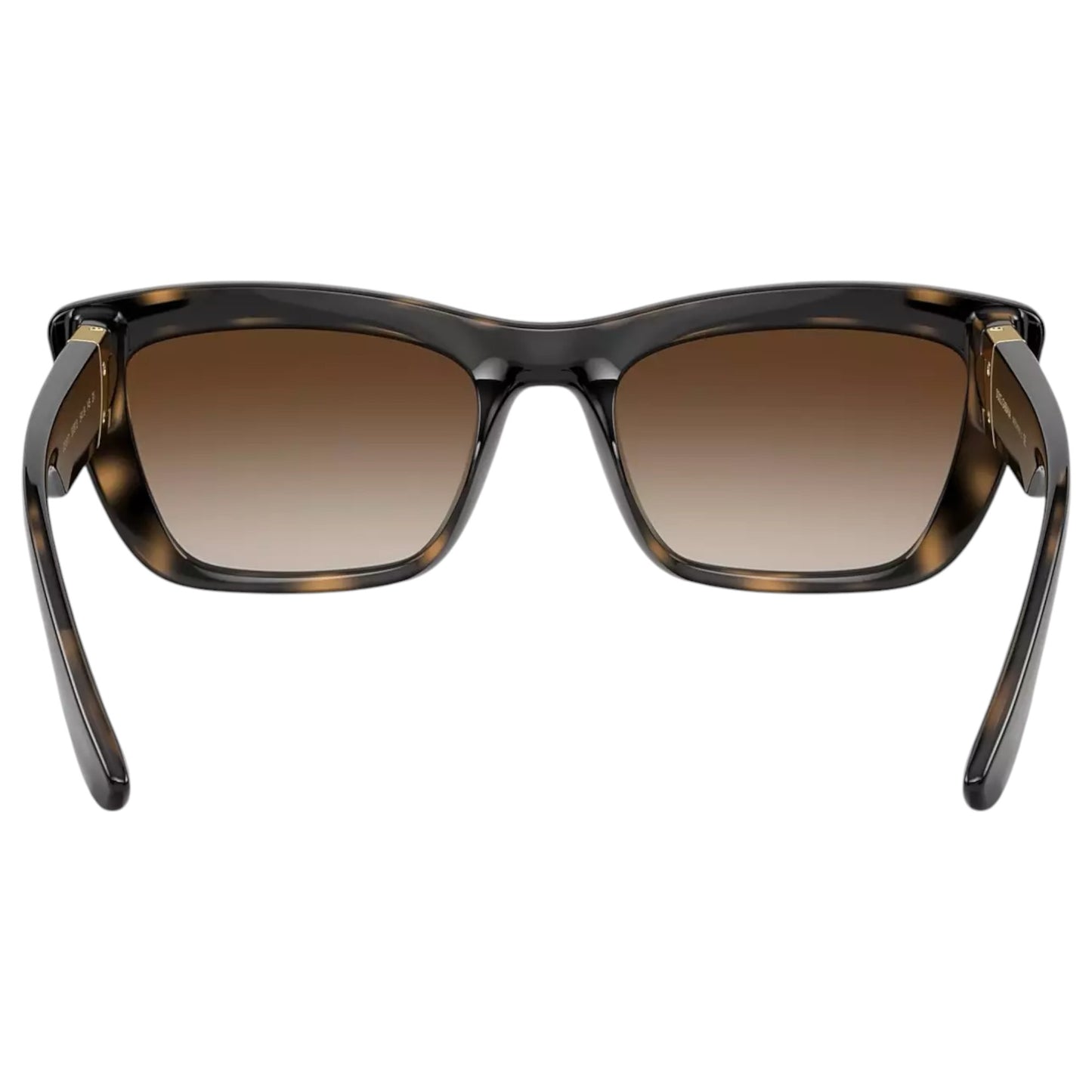 Womens Dolce & Gabbana DG6171 Sunglasses Havana/Black/ Gradient Brown