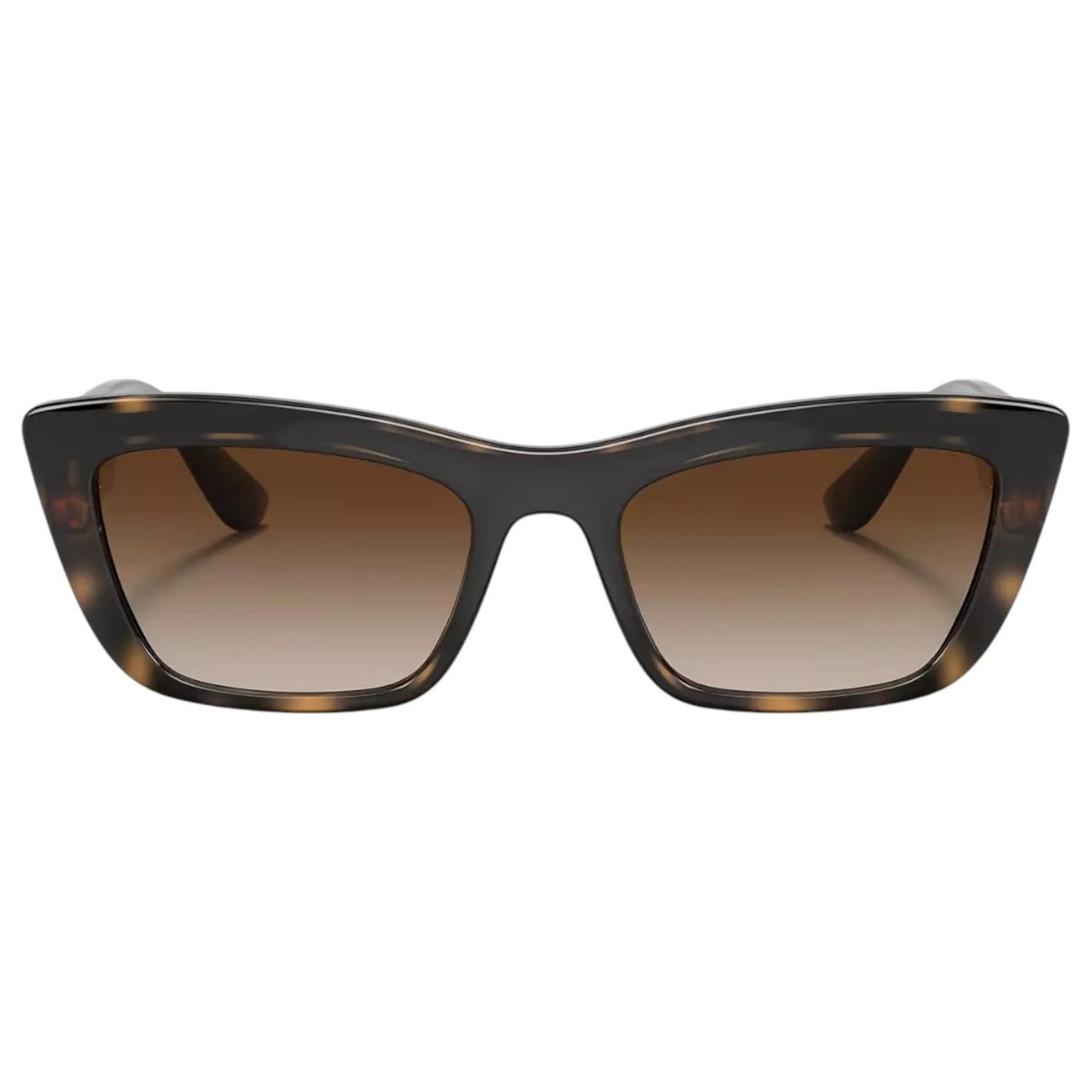 Womens Dolce & Gabbana DG6171 Sunglasses Havana/Black/ Gradient Brown