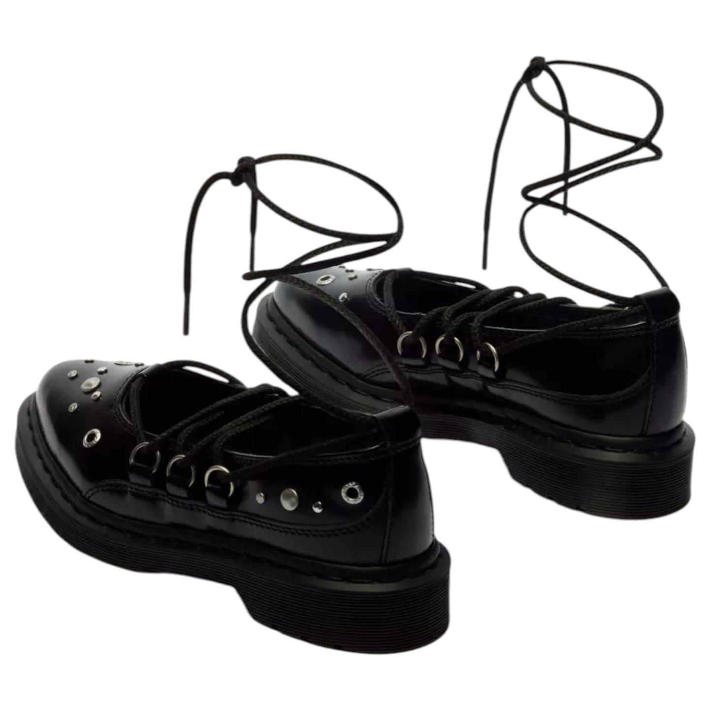 Womens Dr. Martens Elphie II Studded Sandals Black