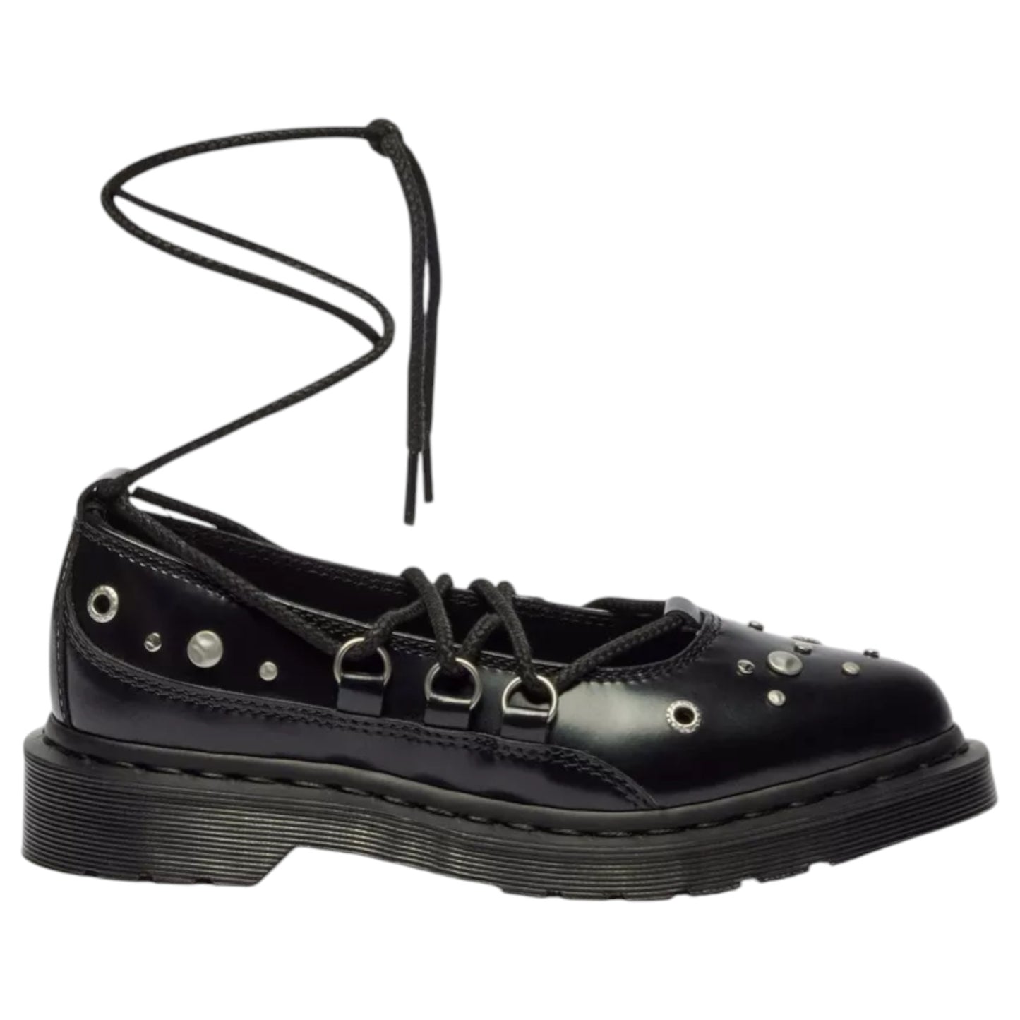Womens Dr. Martens Elphie II Studded Sandals Black