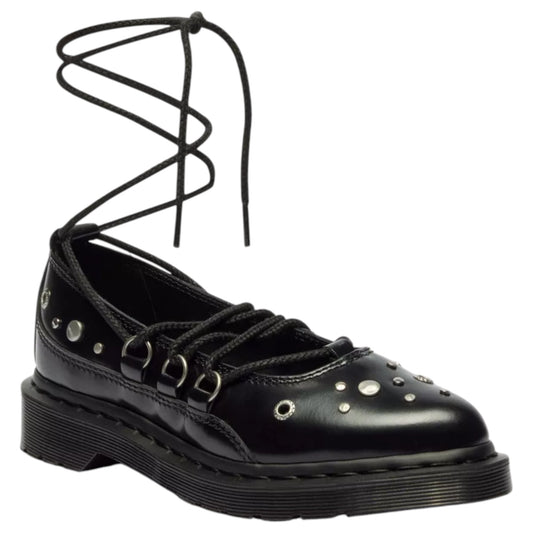 Womens Dr. Martens Elphie II Studded Sandals Black