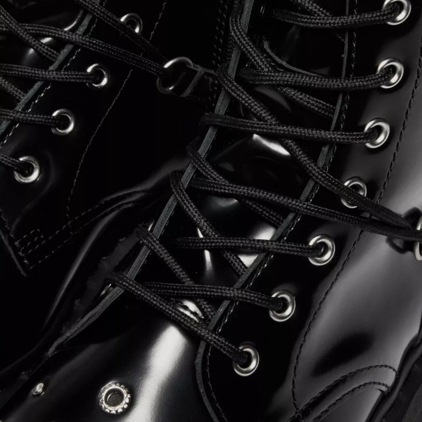 Womens Dr. Martens Jadon Hi Studded Boots Black