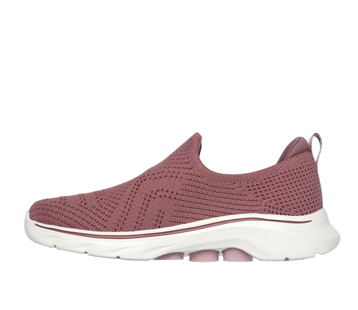 Womens Skechers Go Walk 7- Amina Shoes Mauve