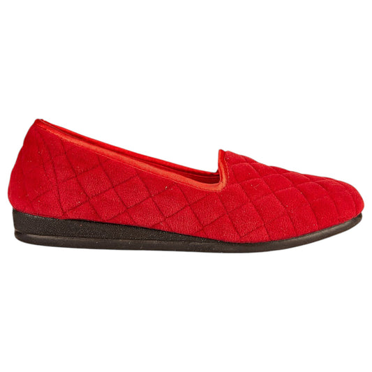 Womens Grosby Dawn Slippers Red