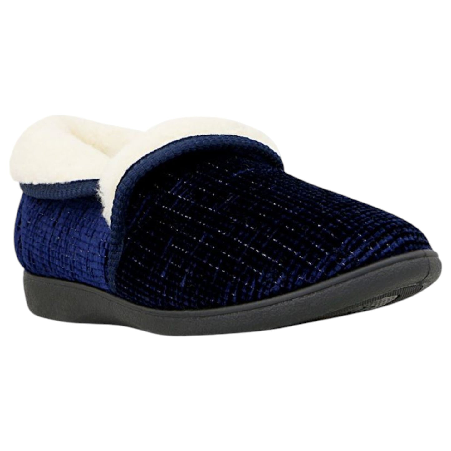 Womens Grosby Kathy Slippers Navy