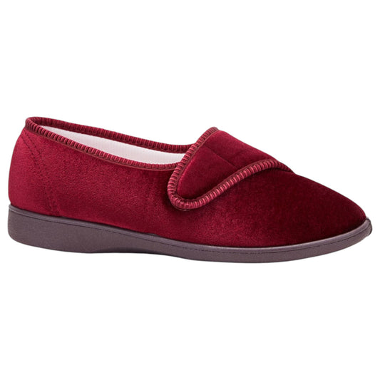 Womens Grosby Lilian Slippers Wine