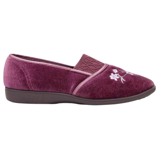Womens Grosby Sasha Slippers Heather