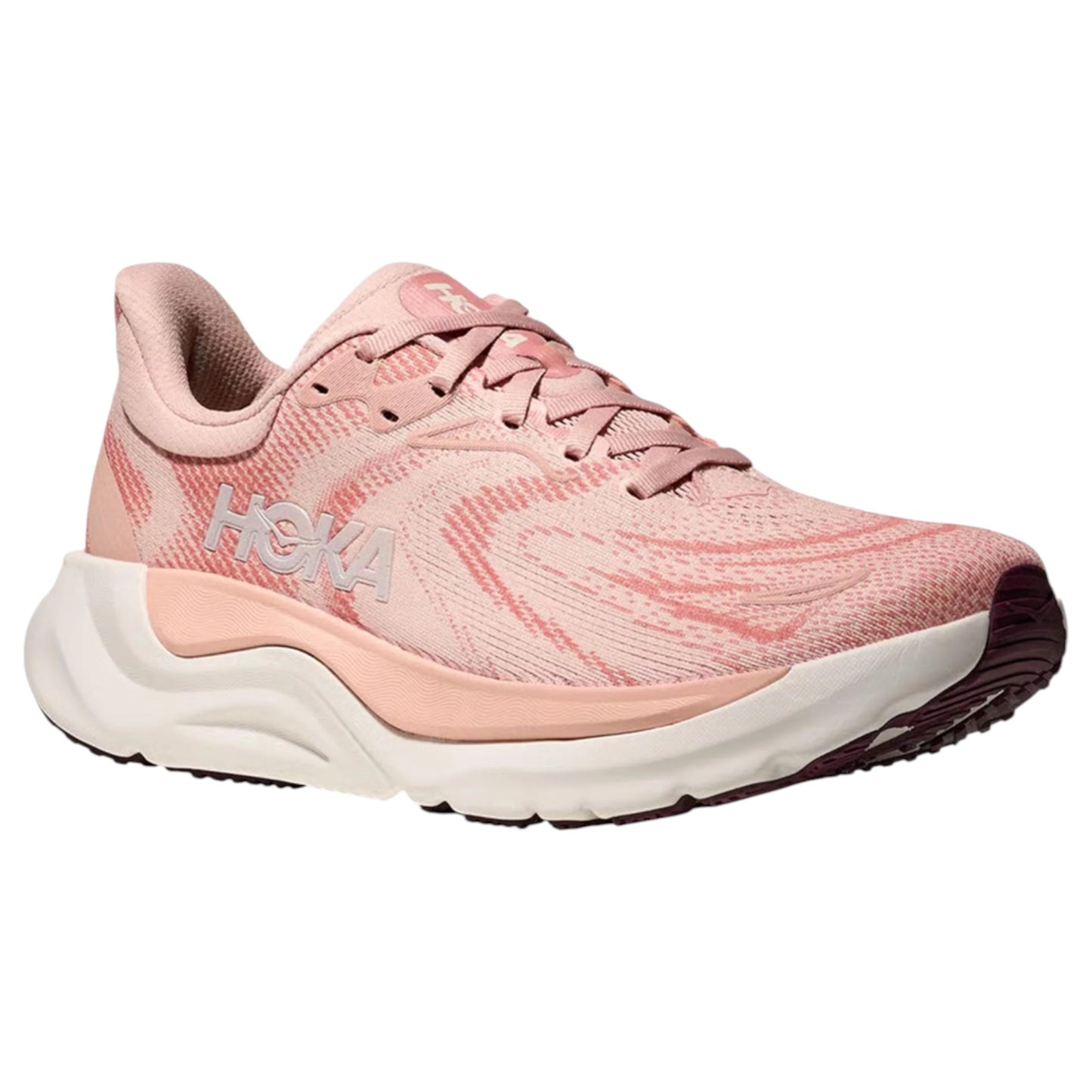 Womens Hoka Arahi 8 Shoes Blush Rose
