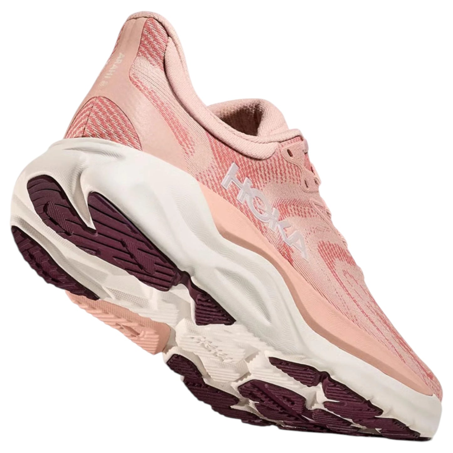 Womens Hoka Arahi 8 Shoes Blush Rose
