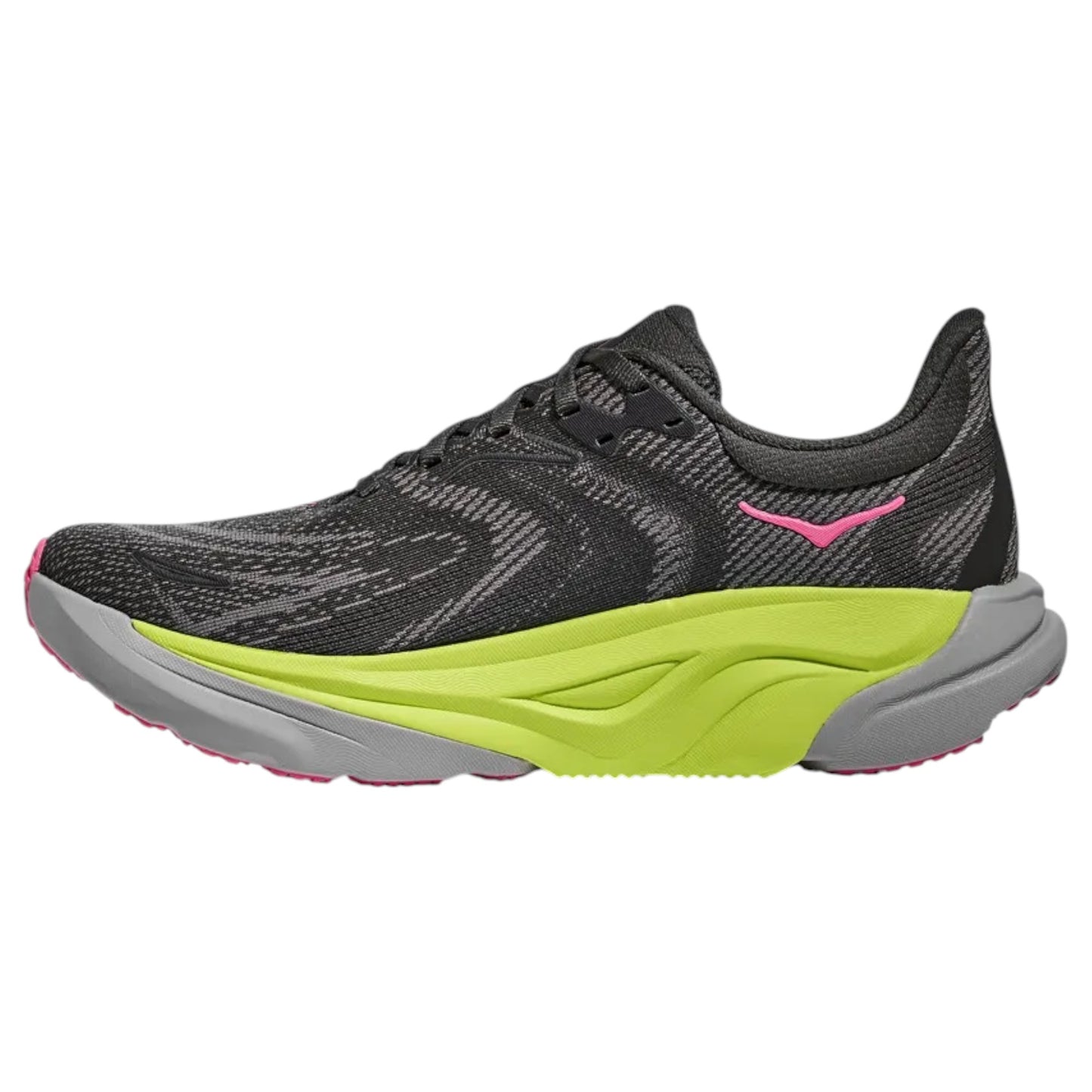 Womens Hoka Arahi 8 Shoes Charcoal Grey