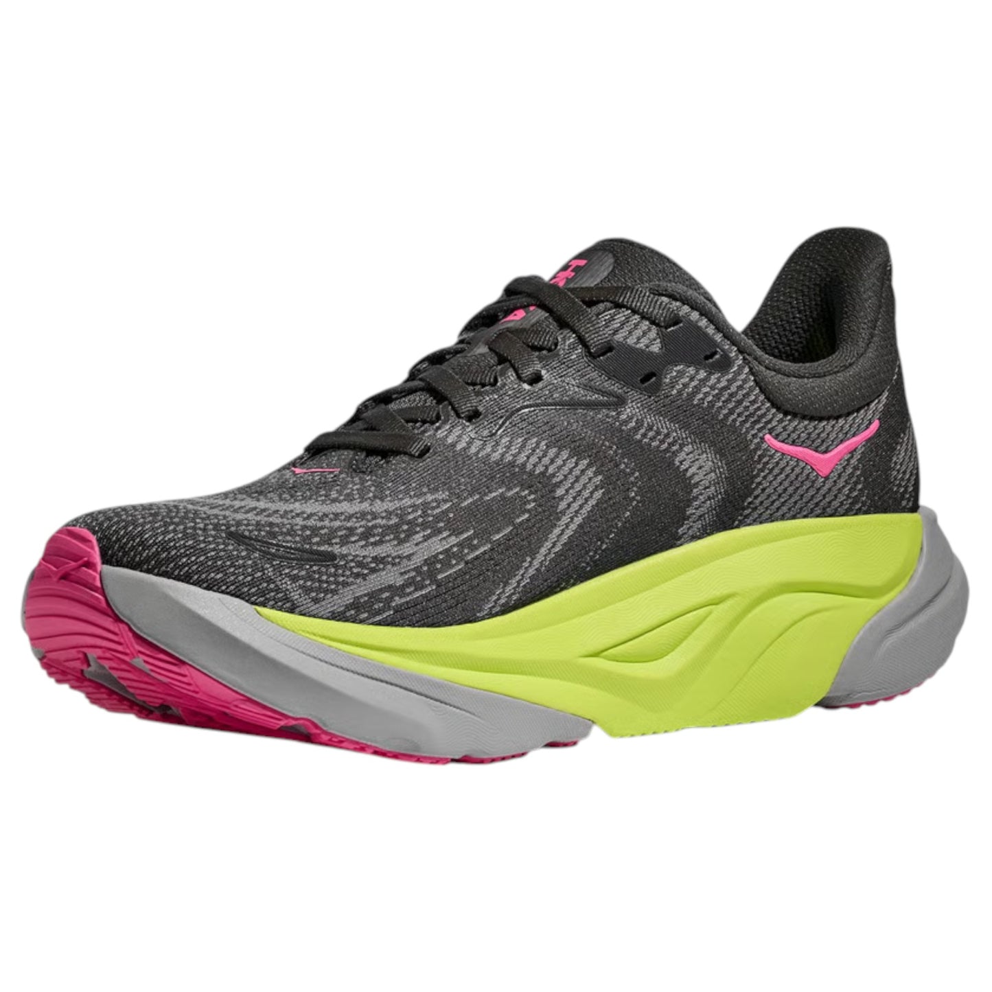 Womens Hoka Arahi 8 Shoes Charcoal Grey