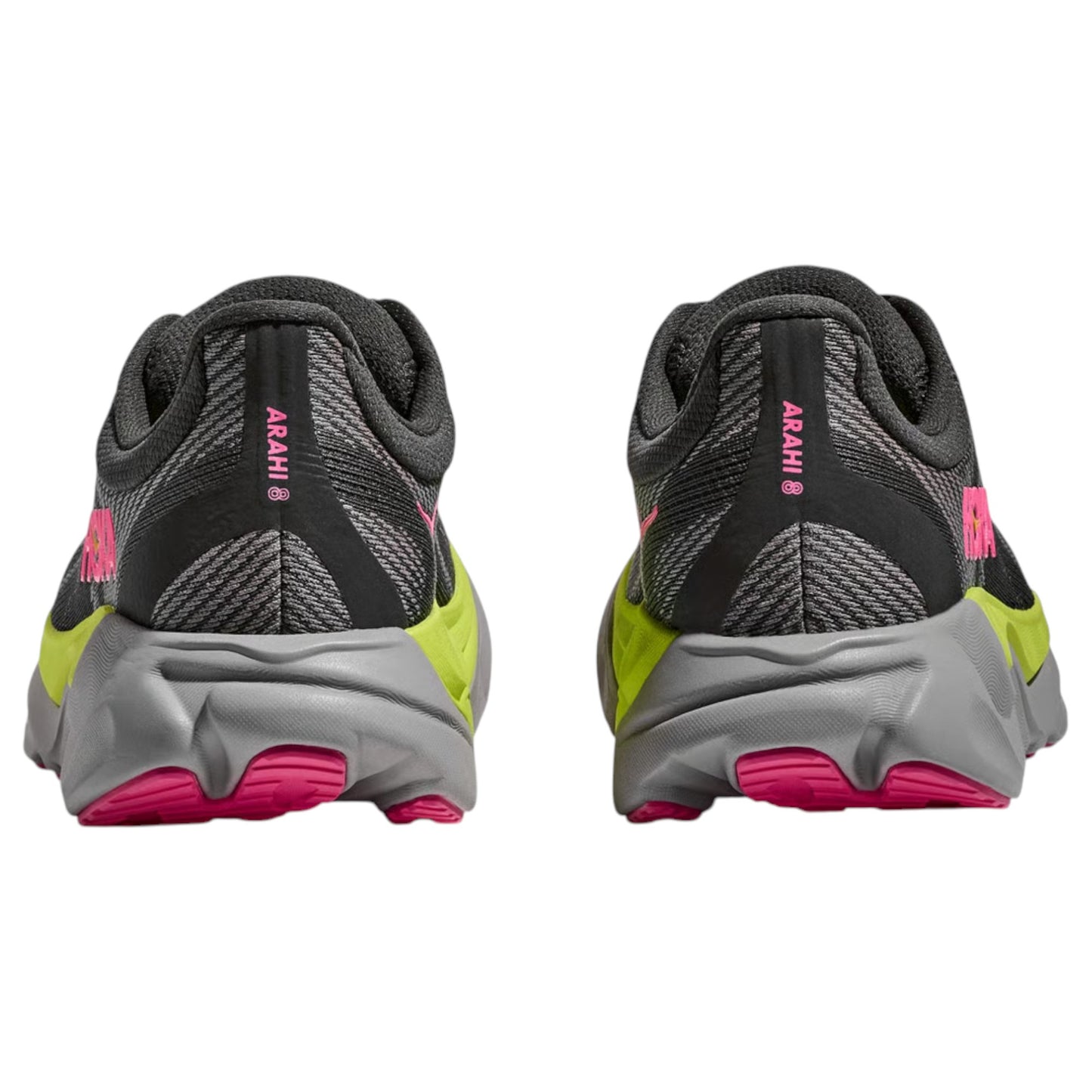 Womens Hoka Arahi 8 Shoes Charcoal Grey
