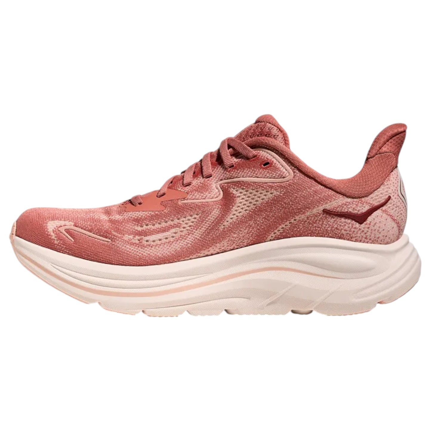 Womens Hoka Clifton 10 Shoes Blush Rose