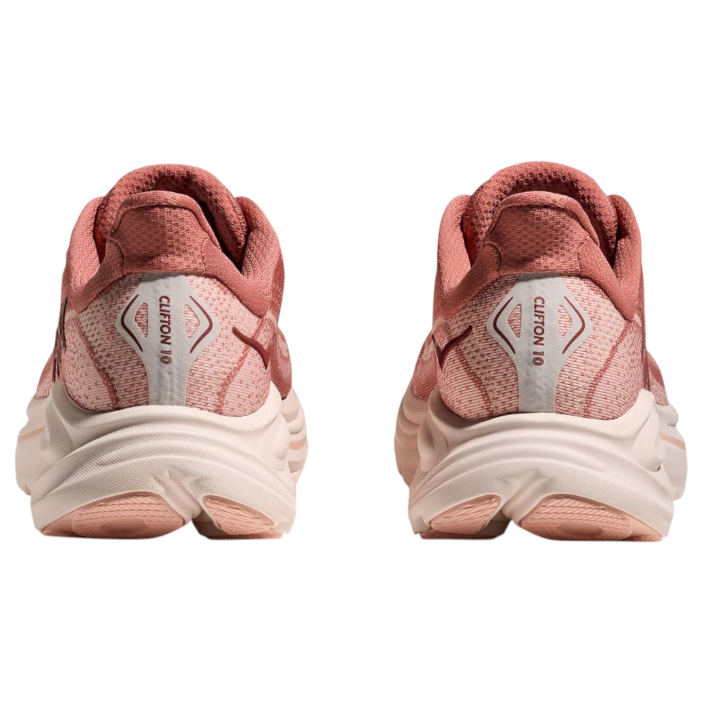 Womens Hoka Clifton 10 Shoes Blush Rose
