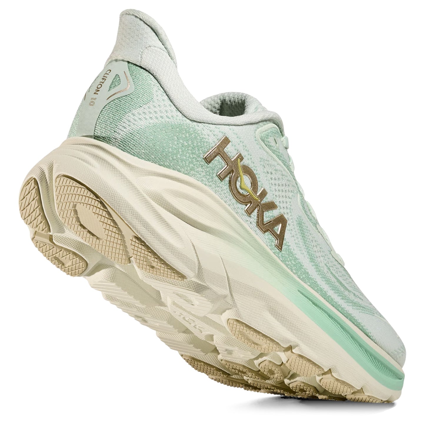 Womens Hoka Clifton 10 Shoes Sea Glass
