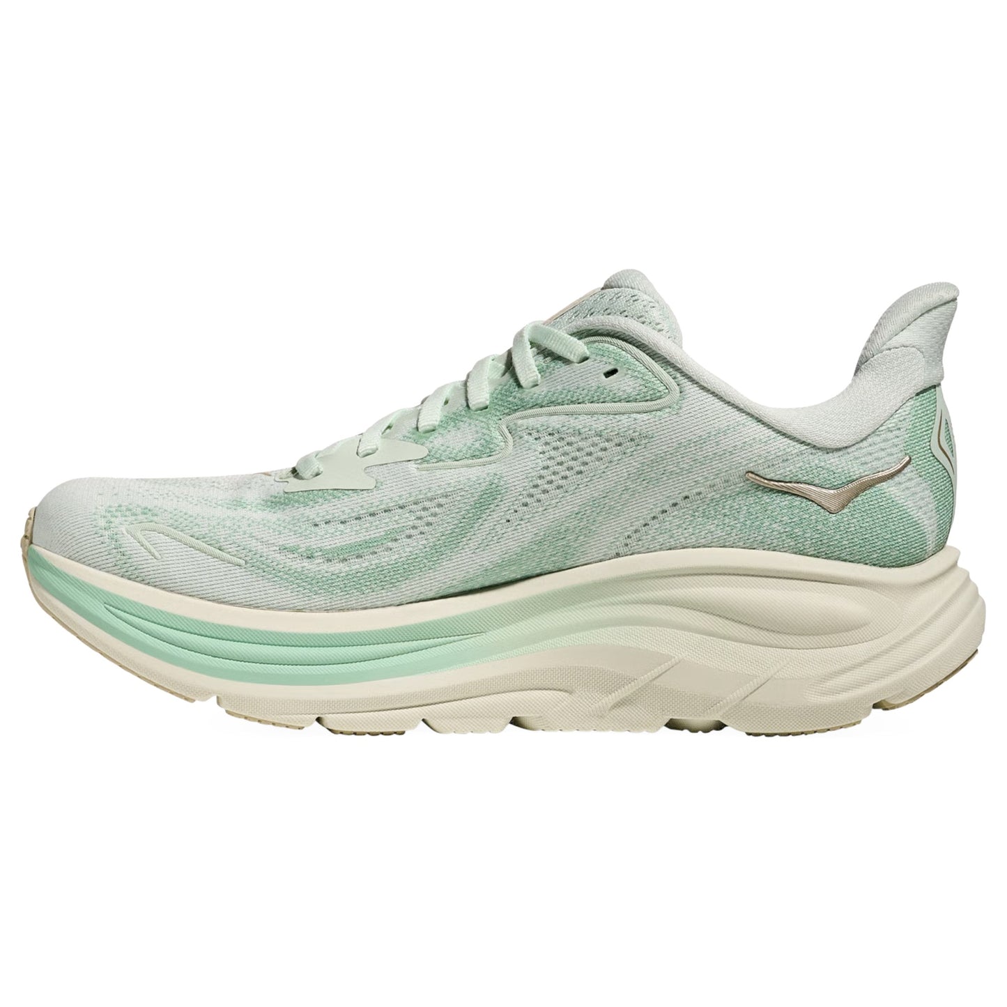 Womens Hoka Clifton 10 Shoes Sea Glass