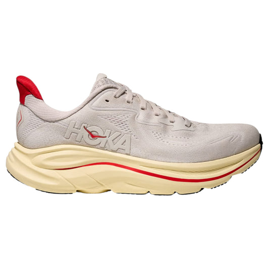 Womens Hoka Clifton 10 Shoes Stucco/Cerise