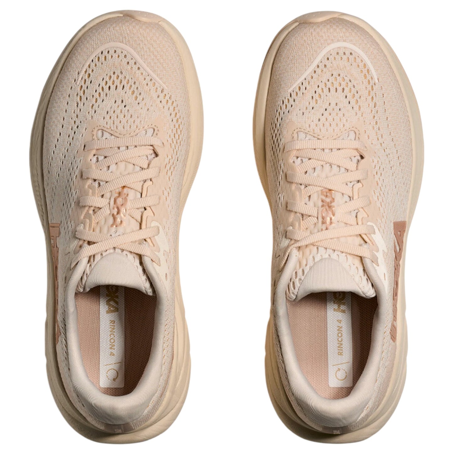 Womens Hoka Rincon 4 Shoes Vanilla