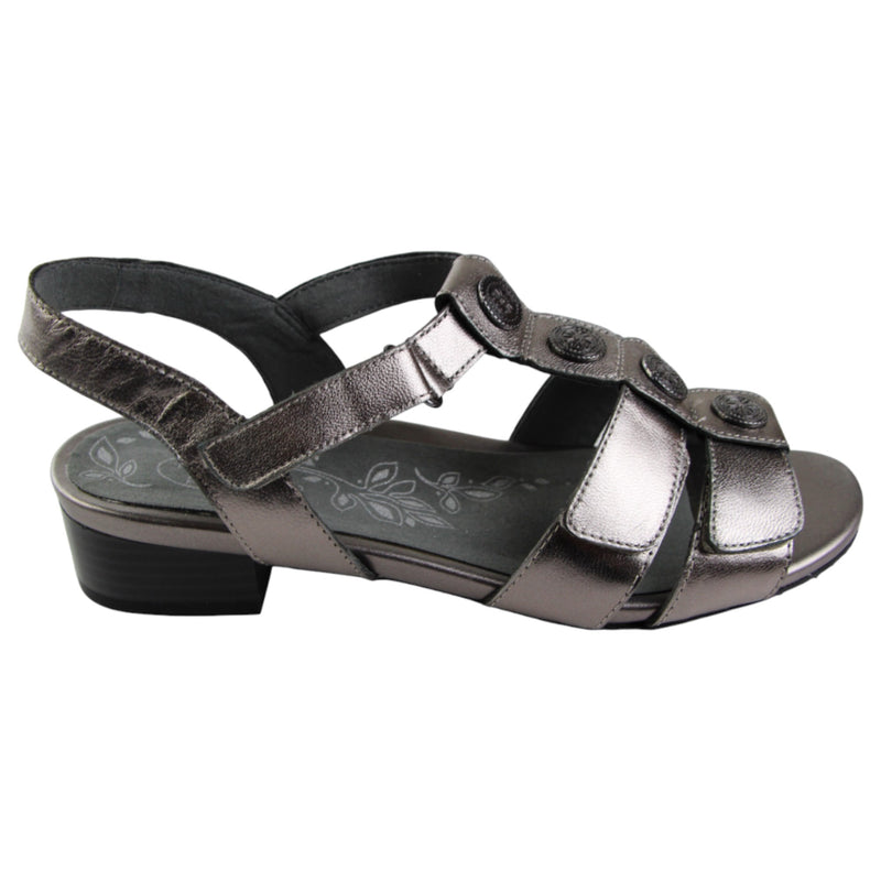 Womens HomyPed Celia Sandals Platinum