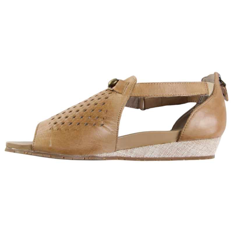 Womens HomyPed Florence Sandals Latte Tan