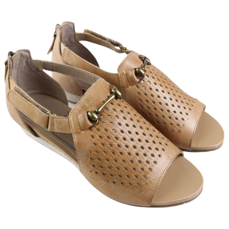 Womens HomyPed Florence Sandals Latte Tan