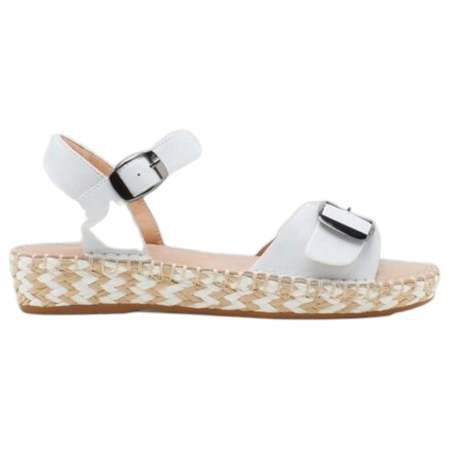 Womens Hush Puppies Basha Sandals White