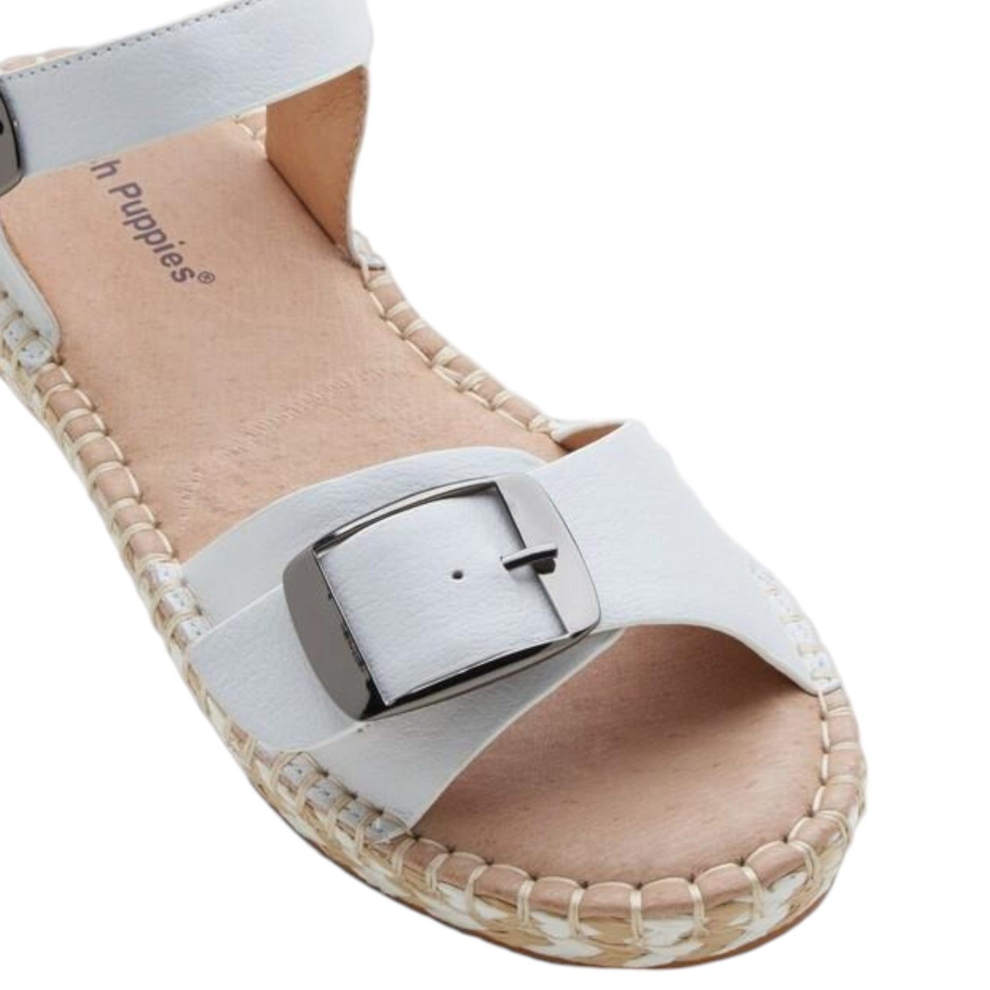 Womens Hush Puppies Basha Sandals White
