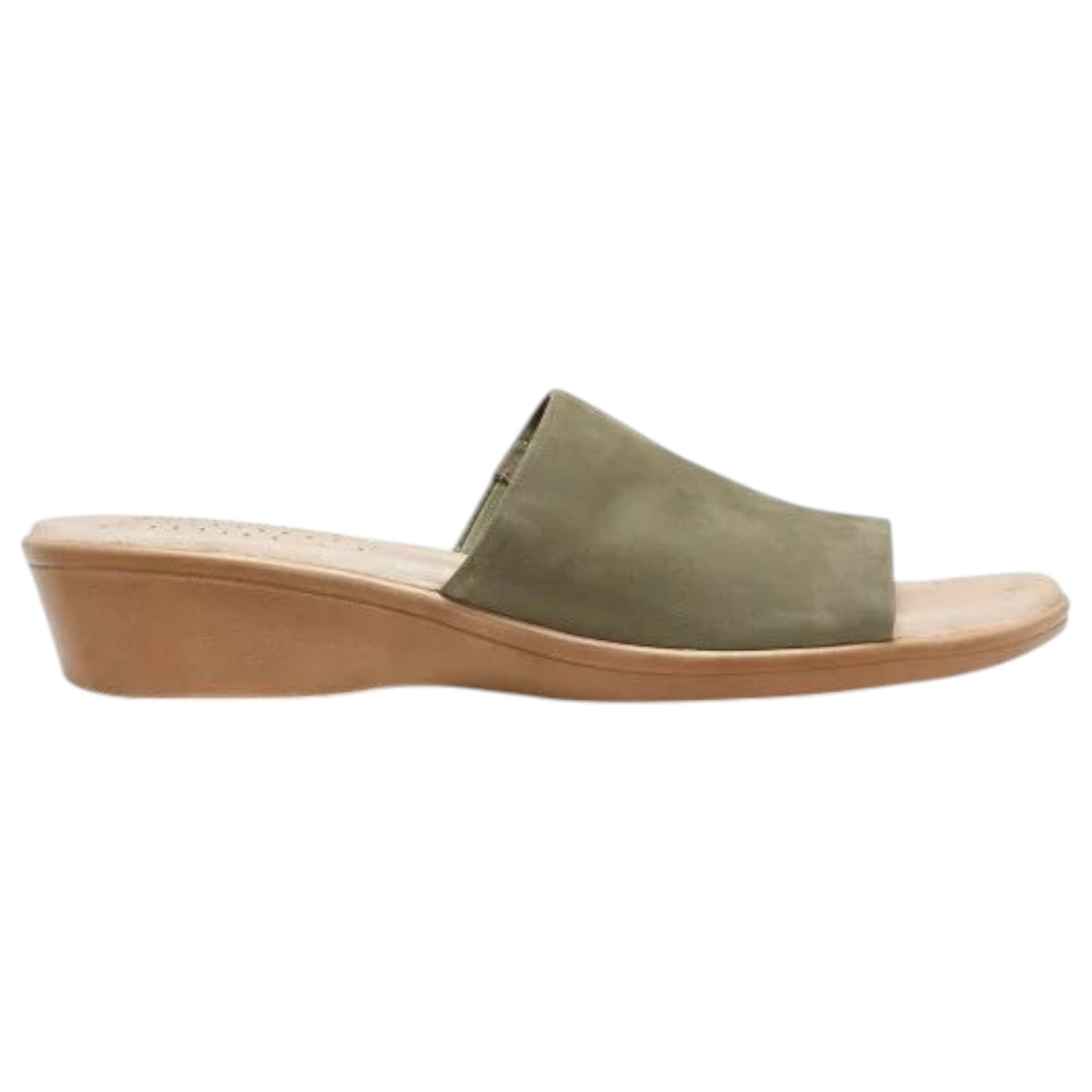 Womens Hush Puppies Coco Sandals Sage Nubuck