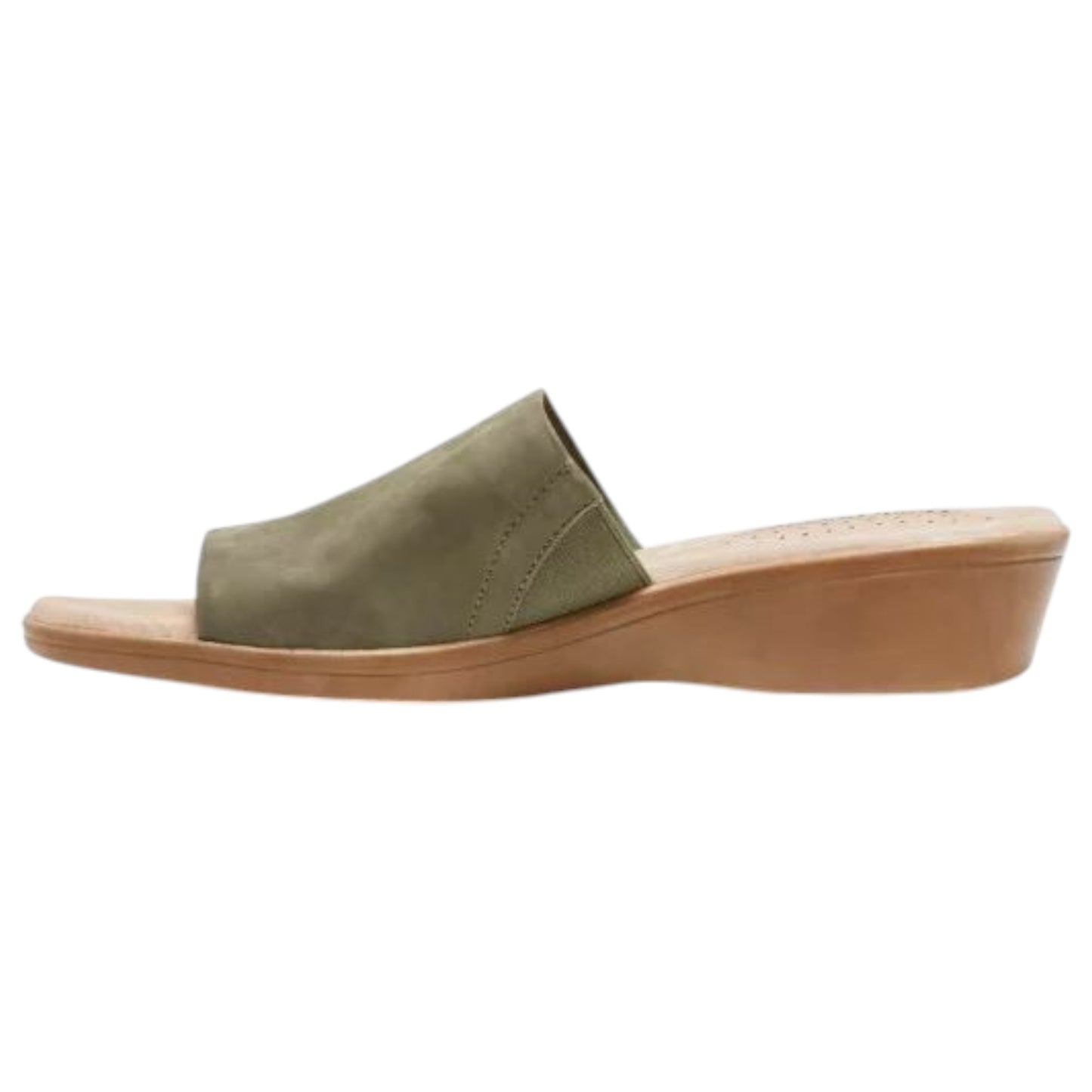 Womens Hush Puppies Coco Sandals Sage Nubuck