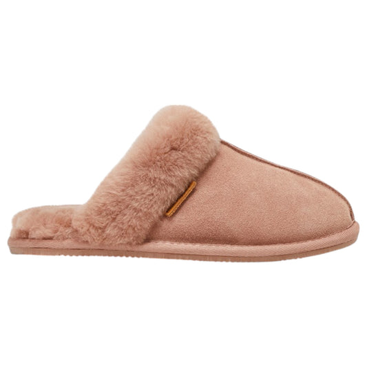 Womens Hush Puppies Cushy Slippers Winter Blush Suede