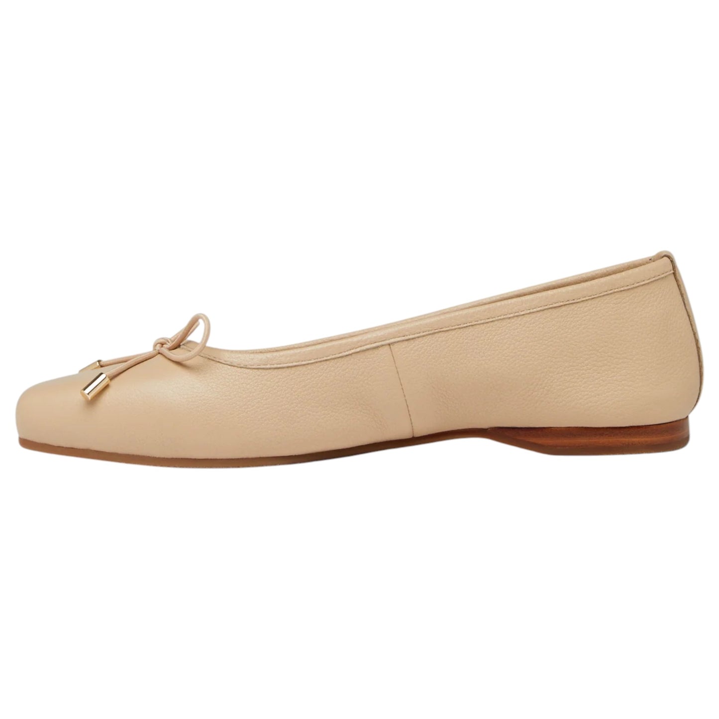 Womens Hush Puppies Kettle Flat Flats Latte