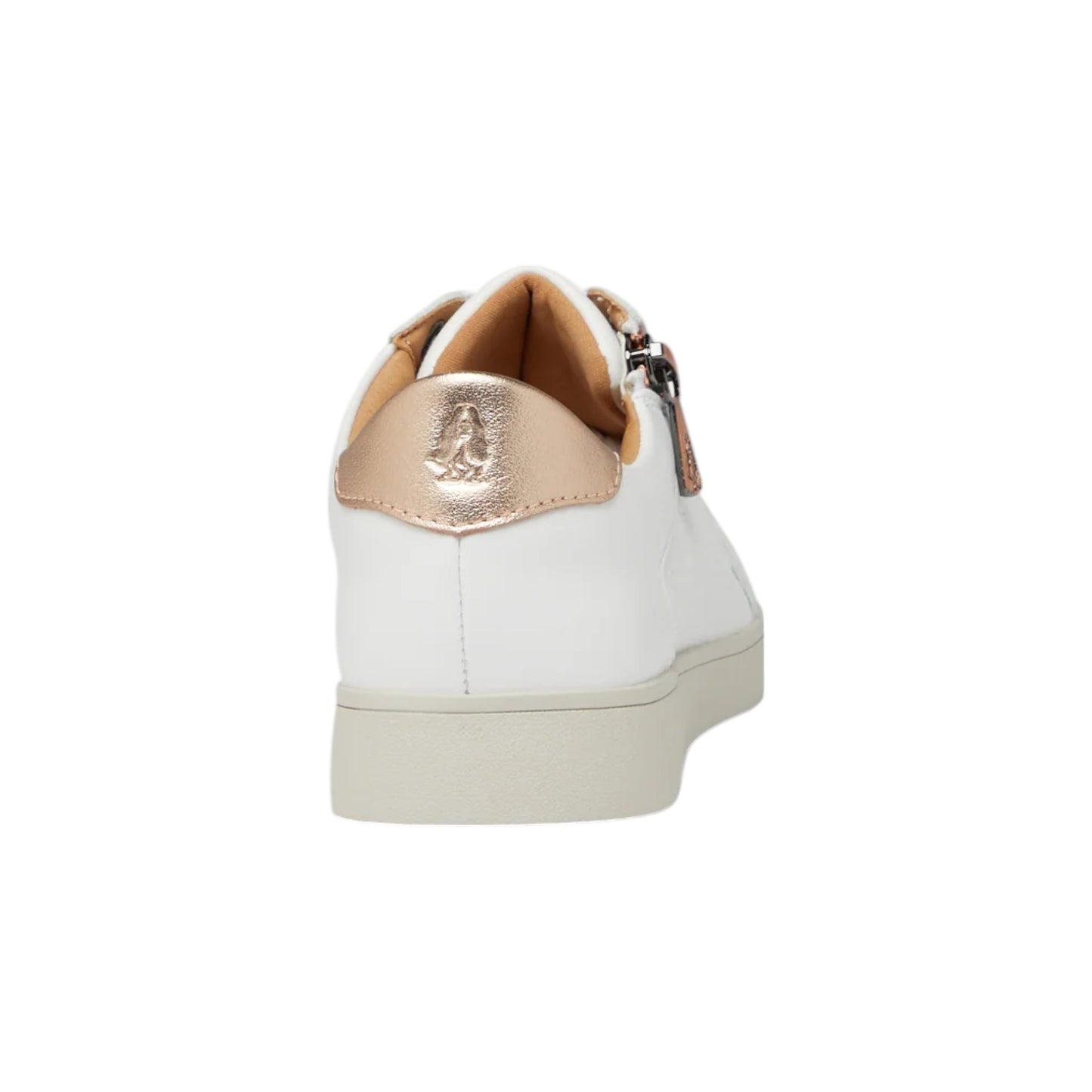 Womens Hush Puppies Mimosa Perf Shoes White/Copper