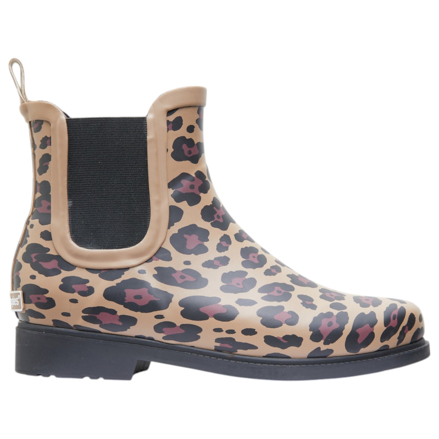 Womens Hush Puppies Muddy Boots Leopard