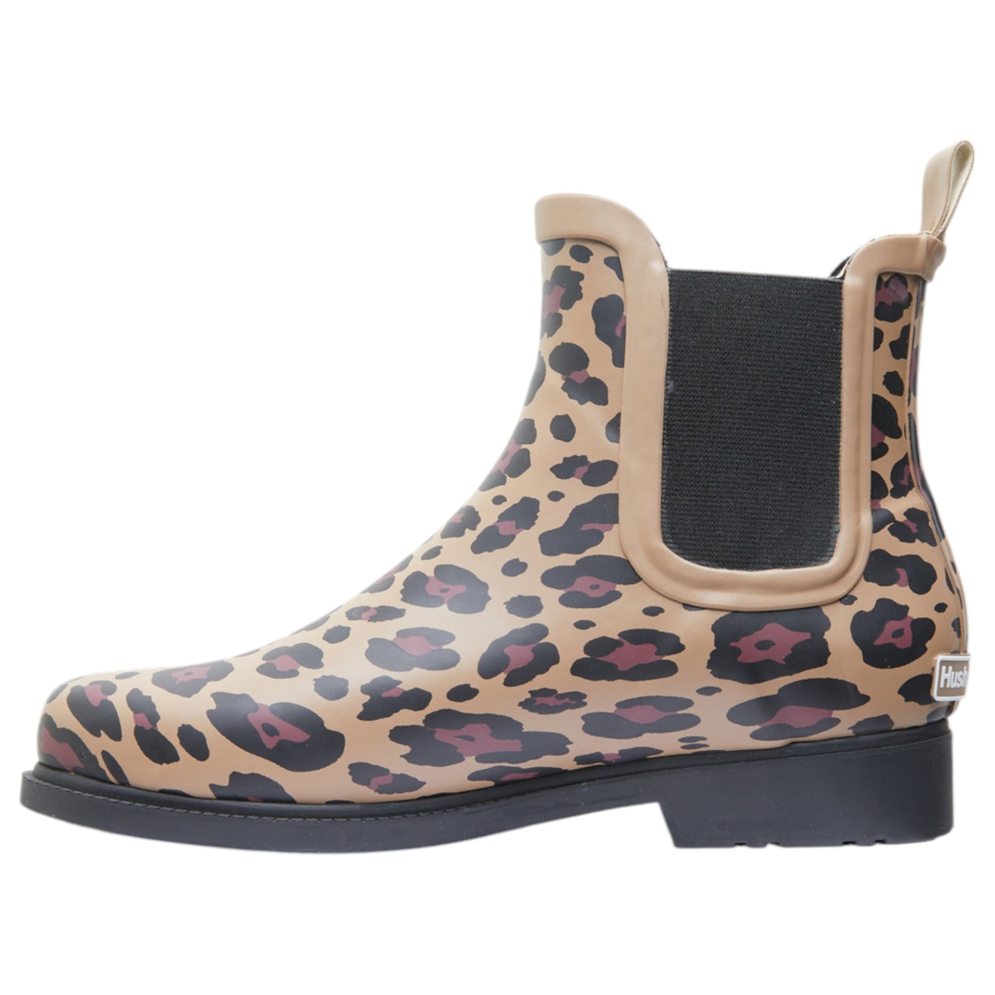 Womens Hush Puppies Muddy Boots Leopard