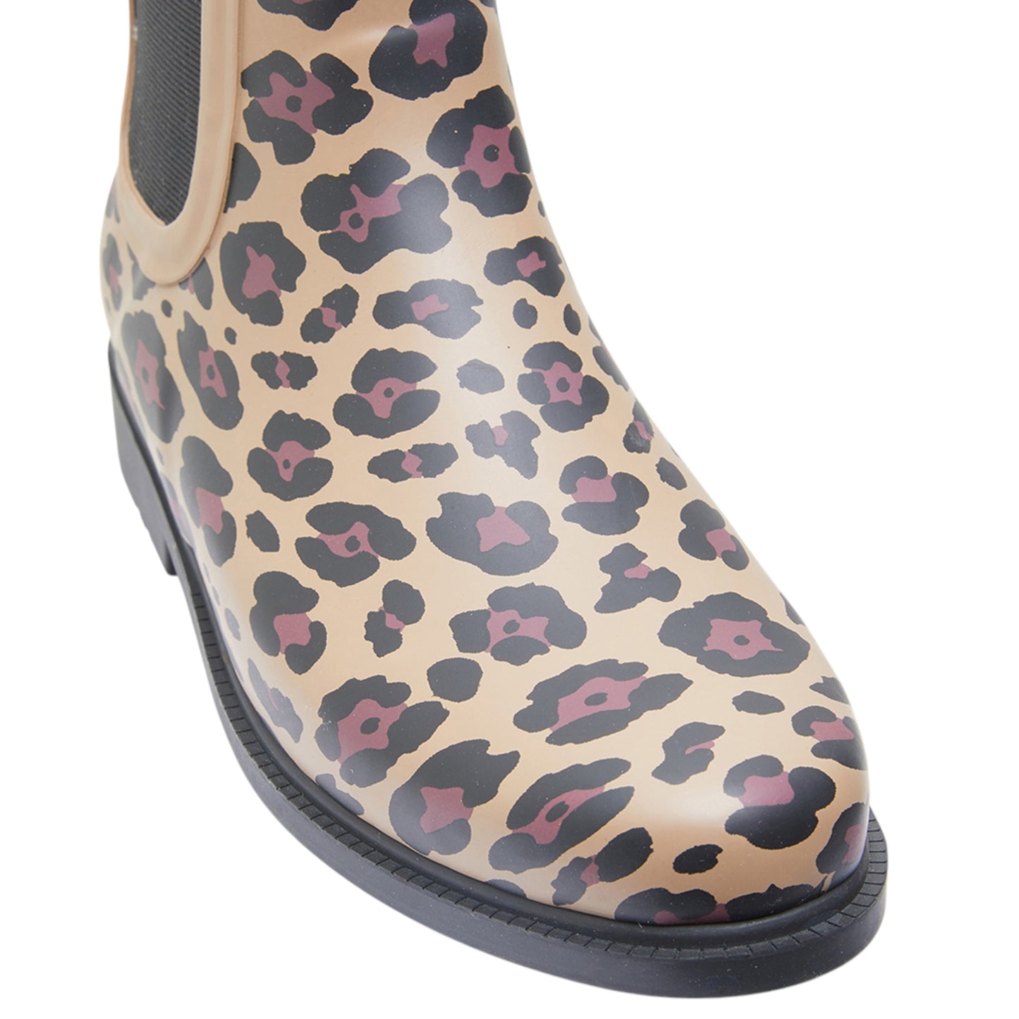 Womens Hush Puppies Muddy Boots Leopard